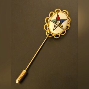 Vintage Eastern Star Stick Pin